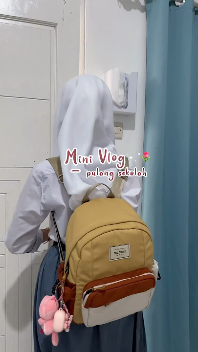 Mini vlog pulang sekolah✨ #schoollife #minivlog