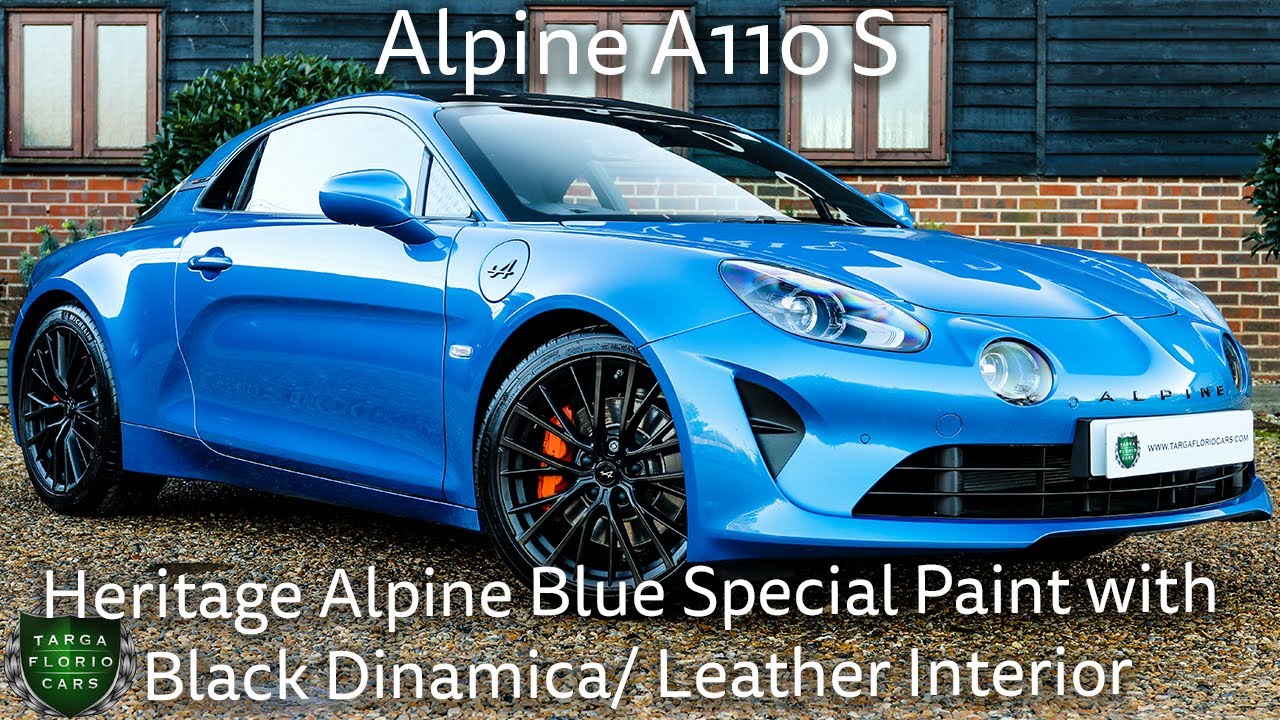[4K] Alpine A110 S registered December 2021 (71) finished in Heritage