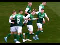 Wow what a goal jake doyle hayes with a 25 yard screamer hibs v ross county 19022022