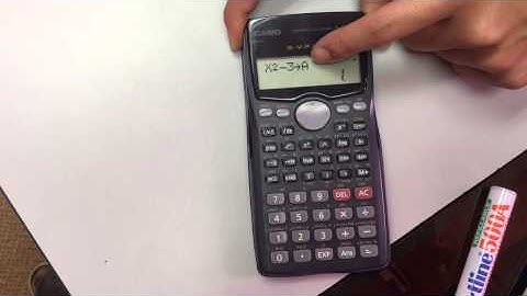 How to Store Value into memory calculator?