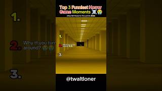 Top 3 Funniest Horror Game Moments (Scary But Hilarious) 💀😭 #shorts #youtubeshorts #shortvideo