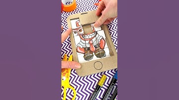 Playing in Amazing Paper Craft Game with Anger by Inside Out 🎮#insideout2 #papercraft #game #anger