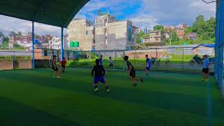 FUTSAL- Playing Futsal After Lockdown. Kathmandu, Nepal.