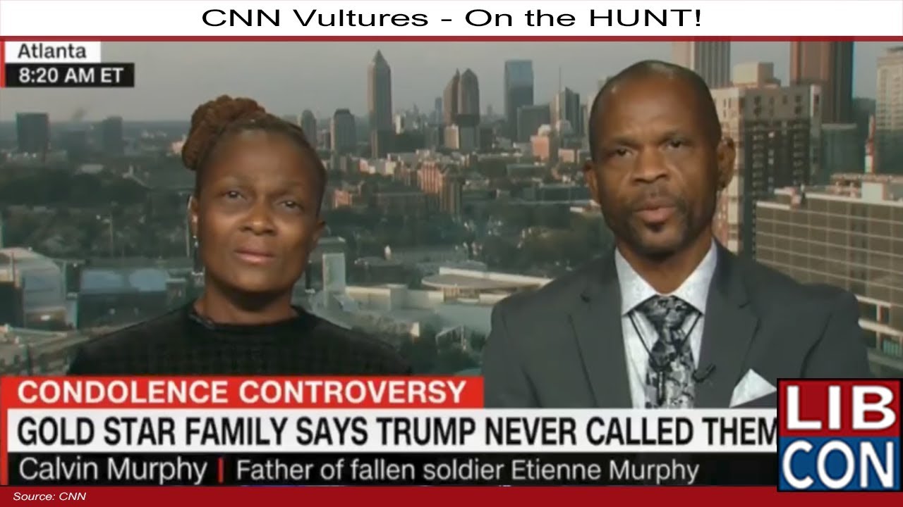 CNN VULTURES on the HUNT with GOLD STAR MOM! (VIDEO!!!)