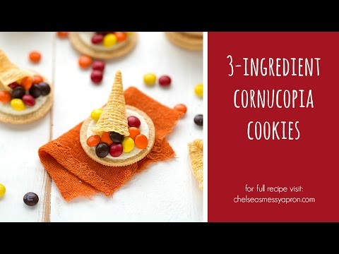 3-ingredient Cornucopia Cookies