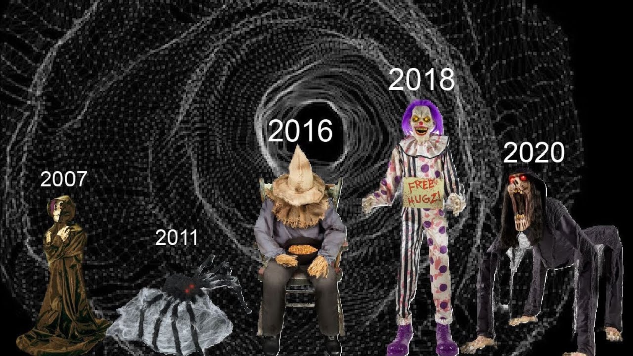 The History of EVERY Jumpscare Prop at Spirit Halloween (2007-2020)