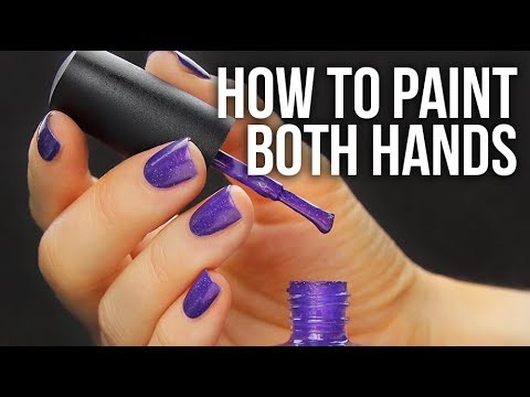 How To Paint Your Nails on Your Dominant Hand! (Nail Polish 101) || KELLI MARISSA