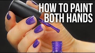 How To Paint Your Nails on Your Dominant Hand! (Nail Polish 101) || KELLI MARISSA