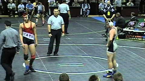 Dalton Kuenzel (Union) vs. Hunter Yeargan (Willard...