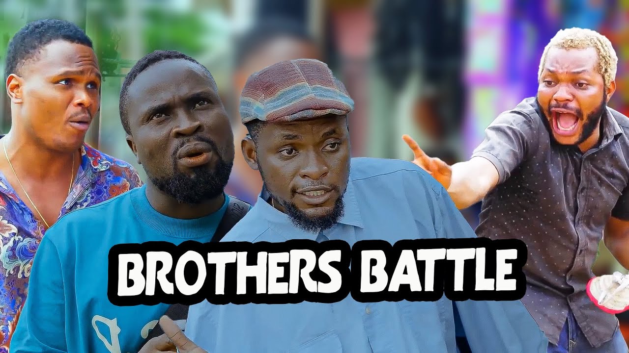 Brothers Battle -  MarkAngelComedy | Aunty Success | Living With Dad | Emanuella