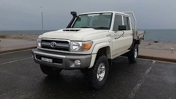 70 series Handbrake adjustment and 10,000 km service Why does a hilux LN106 sag drivers side down