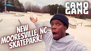 NEW MOORESVILLE, NC SKATEPARK! / RIDE THROUGH!