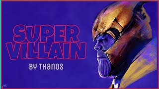 Thanos - The Super Villain || Rap Song [LYRICS VIDEO] Avengers Endgame Title