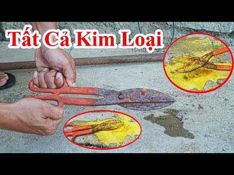 Video: Tôi có thể dùng gì để chà nhám rỉ sét trên kim loại?