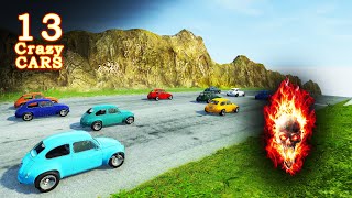 Death race on crazy stools - Max speed - it's impossible to survive - BeamNG drive screenshot 5
