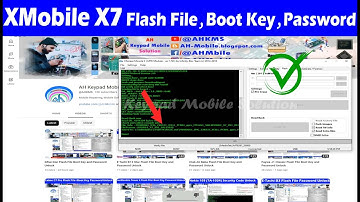 XMobile X7 (MTK6261) Flash File, Boot Key and Password Unlock