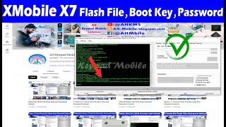 XMobile X7 (MTK6261) Flash File, Boot Key and Password Unlock