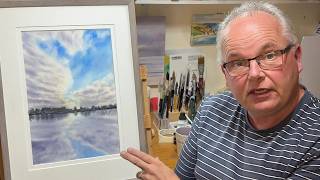 How to Paint a Beautiful Sky & Reflections in Watercolour screenshot 4