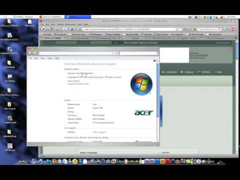 How To Transform Windows Vista into Mac OS X COMPLETELY!!! part 1 of 2