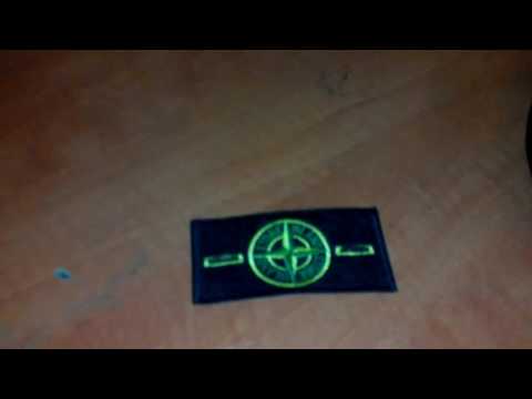 Как пришить патч stone island к кофте!