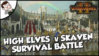 Epic Skaven v High Elves Choke Point Siege Battle - Total War WARHAMMER 2 Gameplay Epic Skaven v High Elves Choke Point Siege Battle - Total War WARHAMMER 2 Gameplay