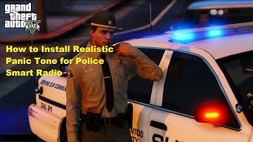 GTA V | GTA 5 | LSPDFR | Tutorial | How to Install New Panic Tone for Police Smart Radio | Easy