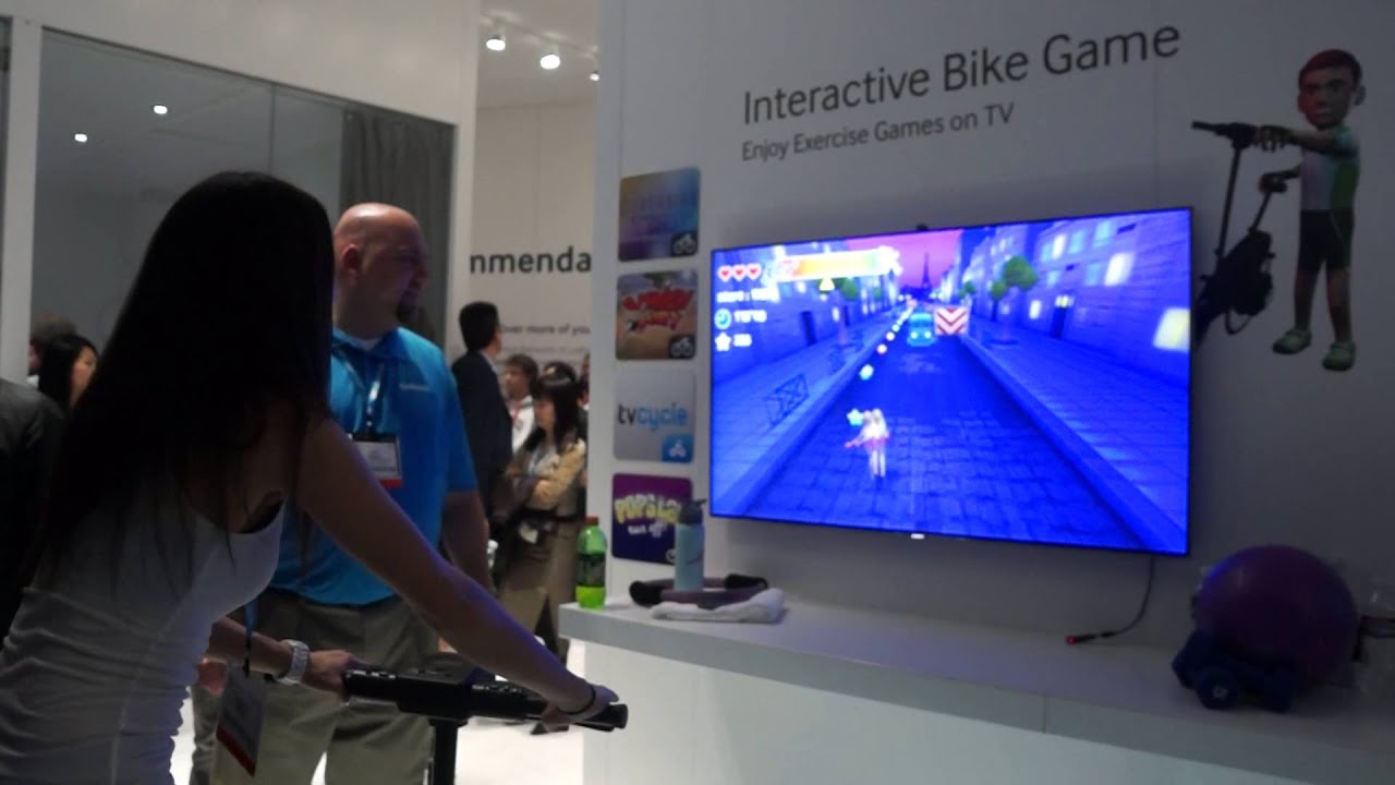 interactive exercise bike uk