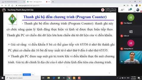 Lập Trình Vi Điều Khiển Và Ứng Dụng ( Bài 1 )