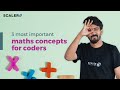 3 Top 3 Math Concepts Every Programmer Should Know 📊
