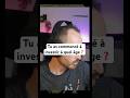 À quel âge as-tu commencé à investir ? #finance #bourse #investissement