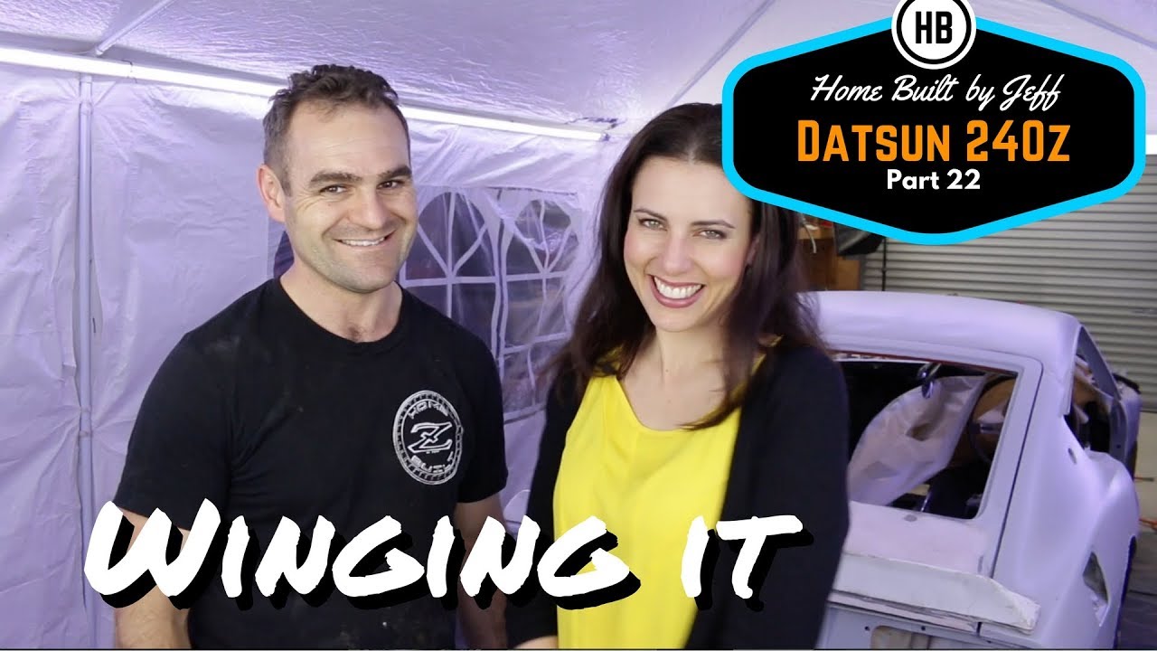 Home Built Datsun 240z part 22 - Winging it