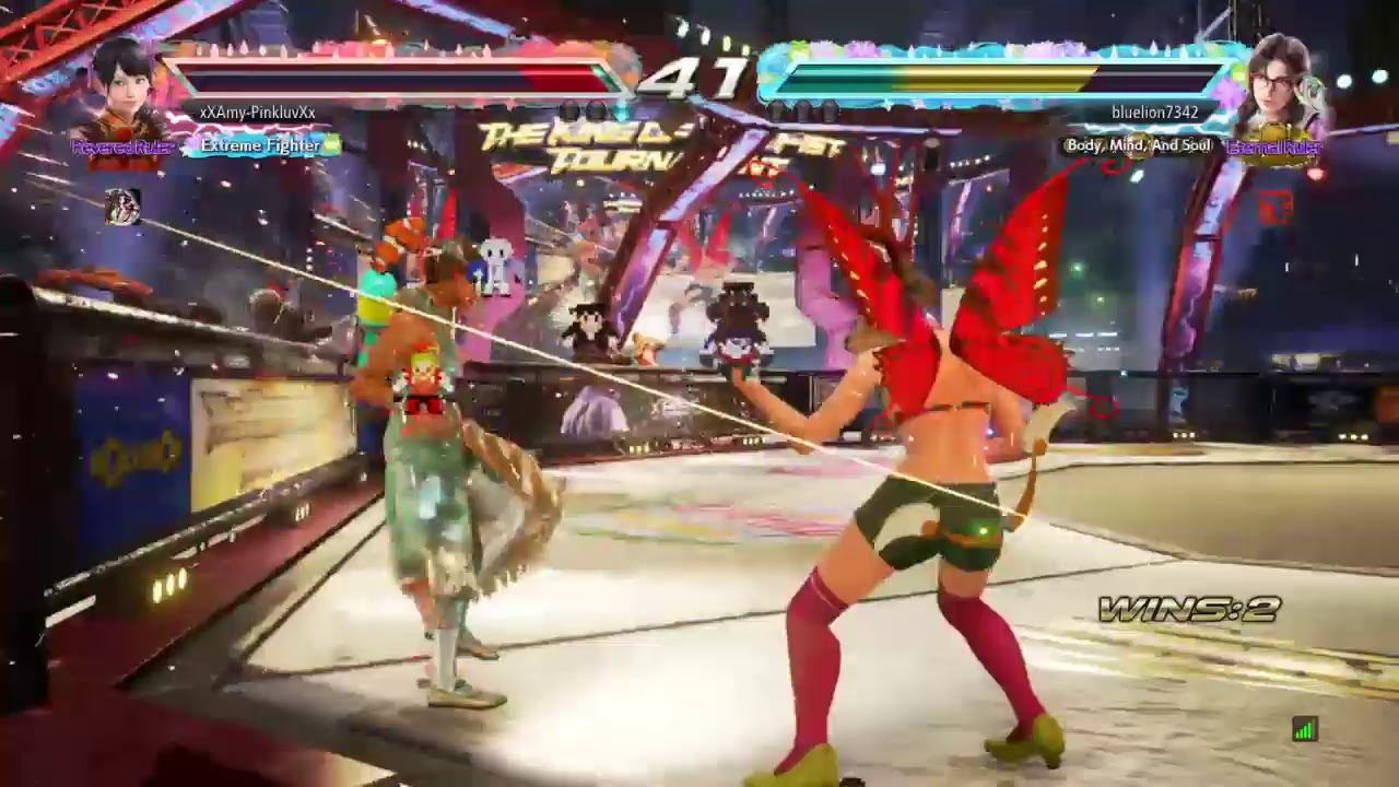 xXAmy-PinkluvXx Plays Tekken 7 (Raijin Veteran -.-)