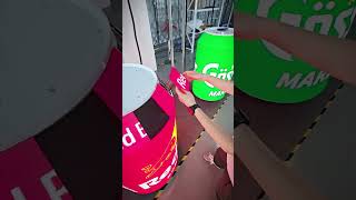 😎😎😎The can-shaped creative LED display is very door-opening! !! !! #ledscreen #leddisplay#eagerled