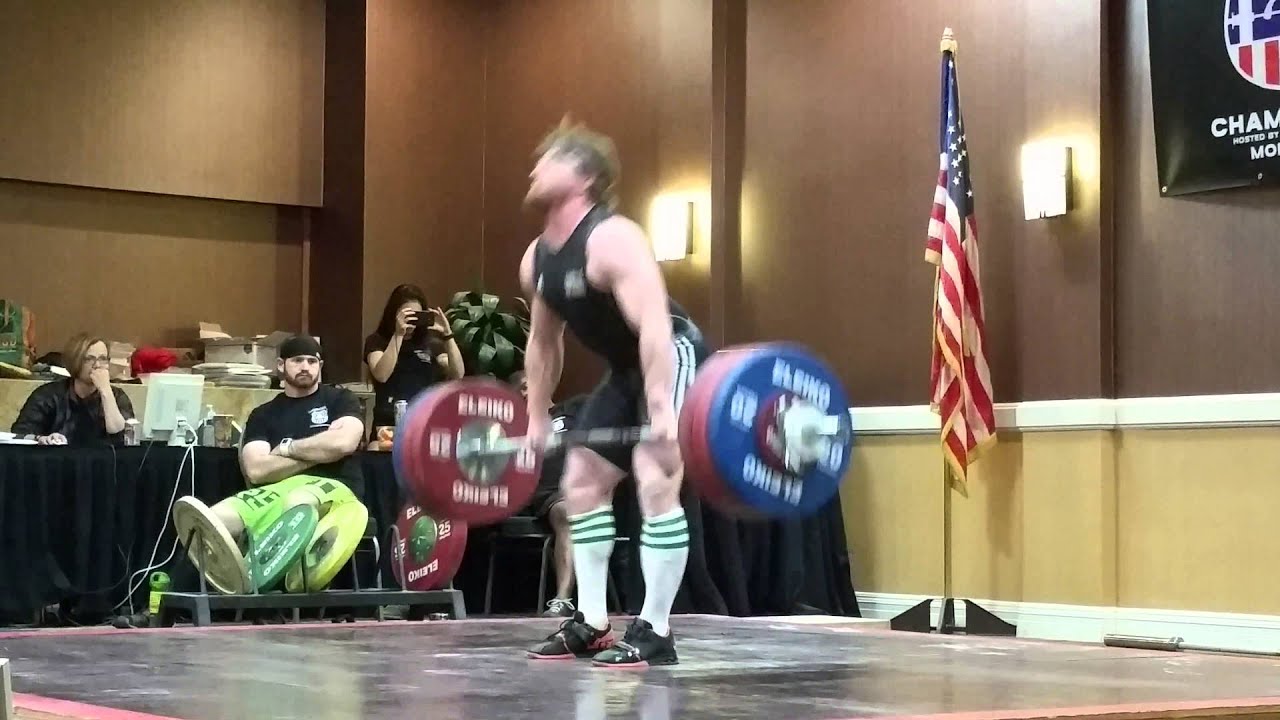 Chad Vaughn, 171 kg YouTube