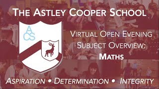 Mathematics - ACS Virtual Open Evening