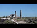 Индустриальные руины, Приозёрск, озеро Балхаш, Казахстан (видео 01) Өнеркәсіптік қирандылар Балқаш