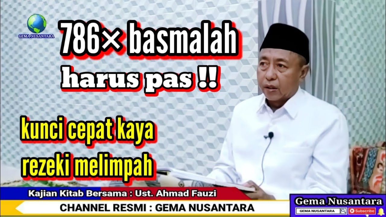 khasiat basmalah 786 kali | cara mengamalkan dan doanya