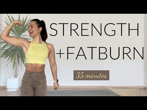 FULL BODY SWEAT and STRENGTH | 35 Minute Home Workout