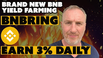 Brand New Yield Farming on the Binance Smart Chain | Earn 3% Daily Passive Income by Staking BNB