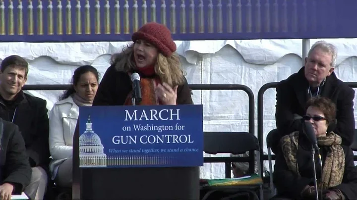 March on Washington for Gun Control: Kathleen Turner