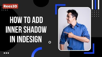 How to add Inner Shadow in InDesign | Rees3D.com