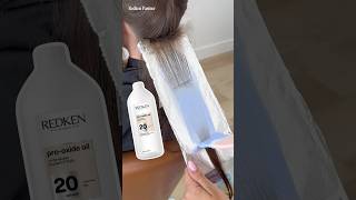 @Redken Color Correction💡 Goal:Lighter and Neutral🐚 #Redkenpartner #colorcorrection  @SalonCentric