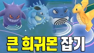 포켓몬고 최종진화+큰 희귀 포켓몬들만 골라서 잡기! 포켓몬GO [Pokemon GO] - 기리