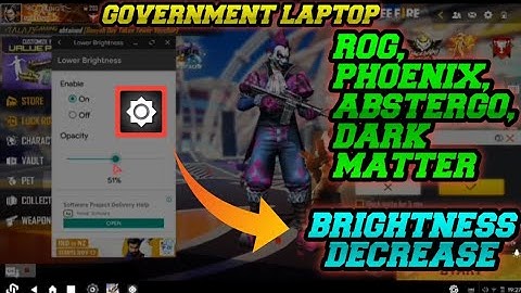 government Laptop phoenix os,abstergo os, darkmatter os| brightness problem fixed in தமிழ்