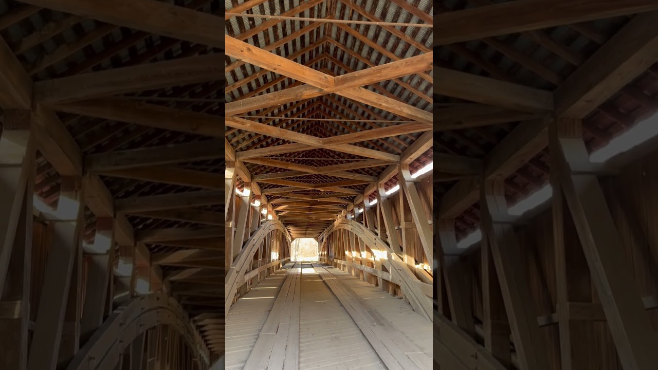 What’s inside a 100+ year old covered bridge? 