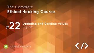 22. SQL 101 - Ethical Hacking Course