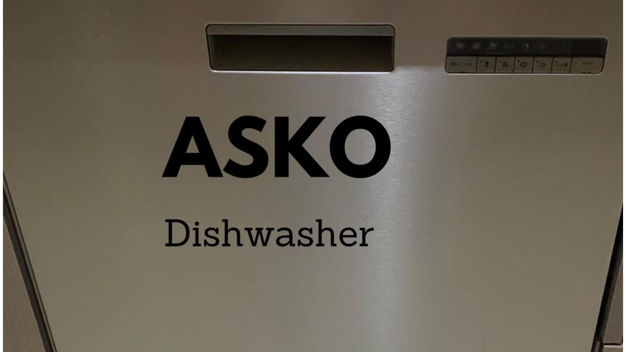 Asko dishwasher , inside and outside YouTube