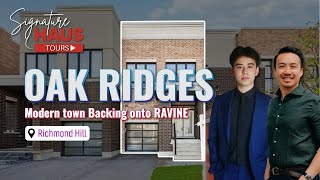 Explore This Freehold Townhome Backing Into A Ravine In Lake Wilcox 49 Dariole Dr, Richmond Hill