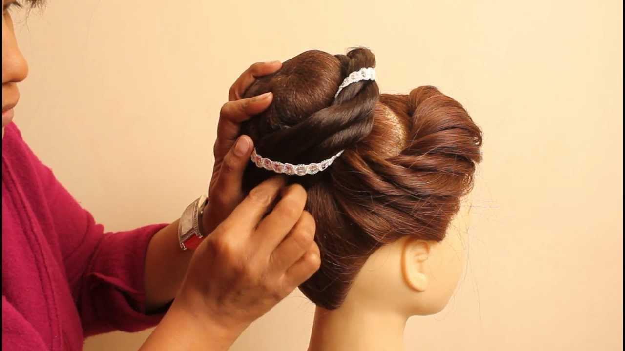 Свадебная и вечерняя прическа. Wedding prom hairstyles for long hair. Длинные во