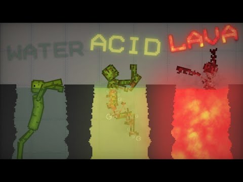 Water Acid Lava - (melon playground 14.0) - (people playground mod) - concept - by: blue